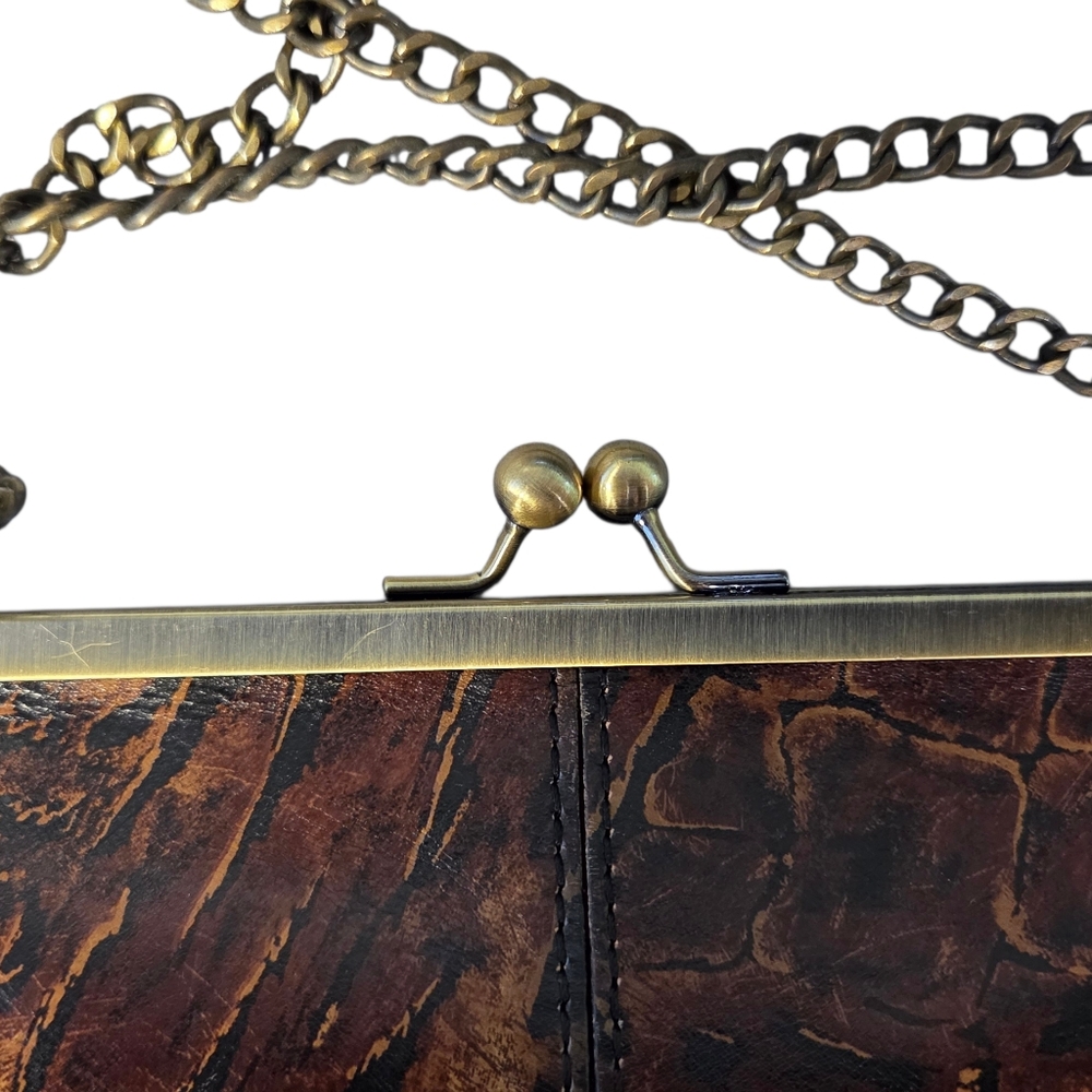 NEW Patricia Nash Potenaz Abstract Animal Clutch Crossbody – With Tag - Picture 3 of 8